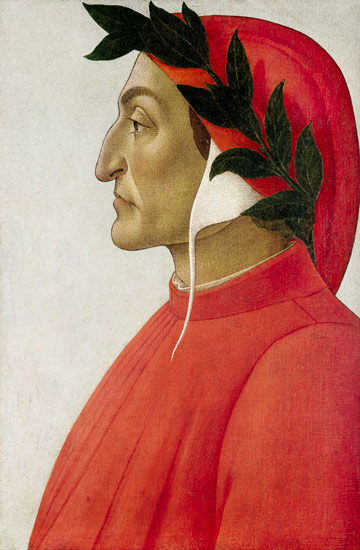 Ritratto di Dante Alighieri, Botticelli